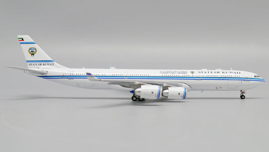 1:400 JC Wings State of Kuwait AIRBUS A340-500 Airplane Diecast Aircraft Model