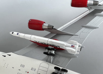 JC wings for Virgin for ORBIT FOR BOEING 747-400 N744VG Flight Test 1/200 Model