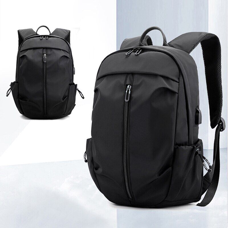 Backpack Men Travel Bag Backbag Light Fitness Male Bag Sports Bag Black Gray