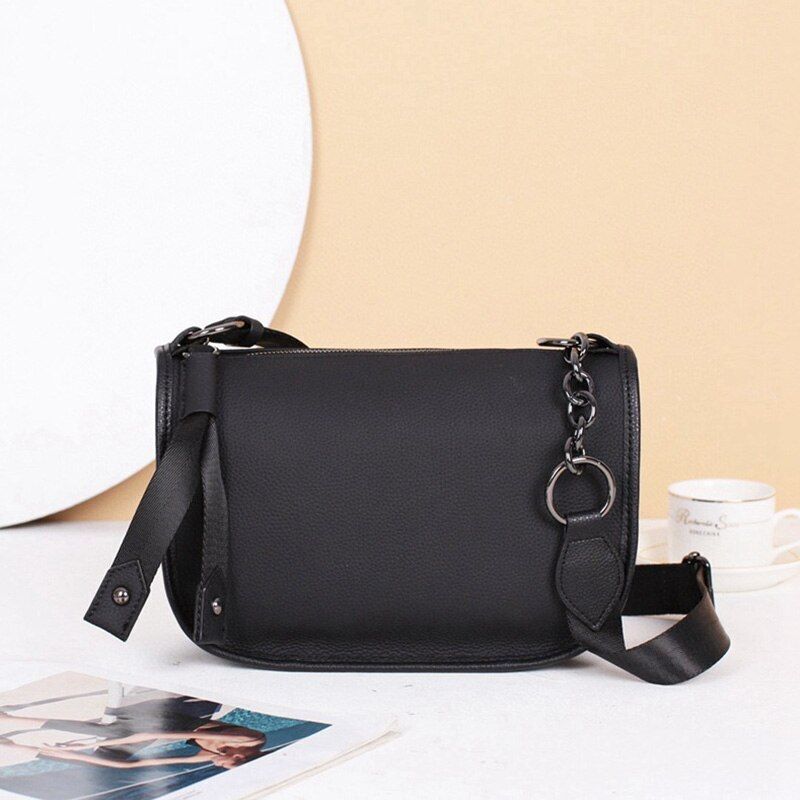 Genuine Leather Crossbody Bags Luxury Simple Handbags High Quality Shoulder Bags
