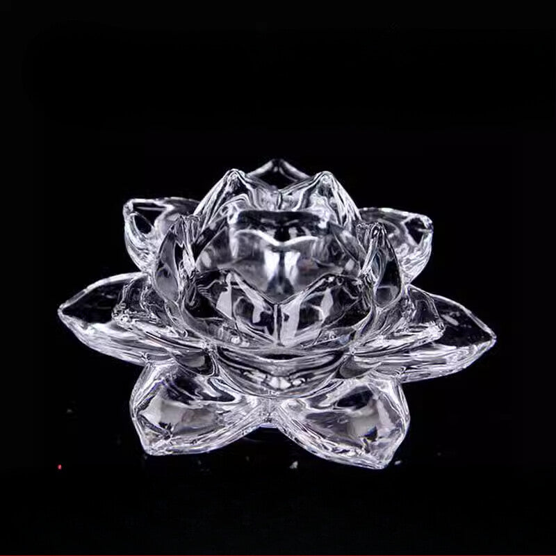 Provide lamps Buddhist lamps lotus lamps crystal glass lamp holders lamp holders