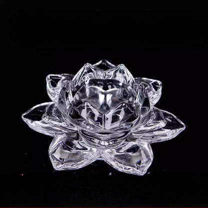 Provide lamps Buddhist lamps lotus lamps crystal glass lamp holders lamp holders