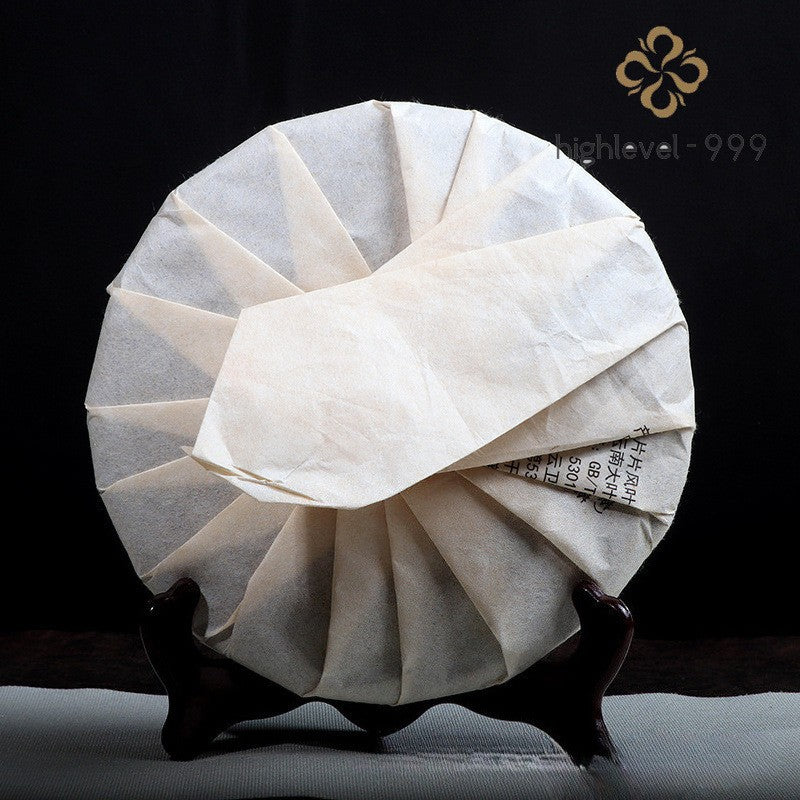 357g Ripe Pu'er Tea Cake 2008 Menghai Nannuoshan Aged Mountain Compressed Tea
