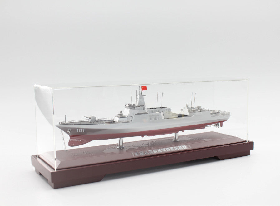 1:450 46CM Type 055 Guided Missile Destroyer Nanchang 101 Warship Diecast Model