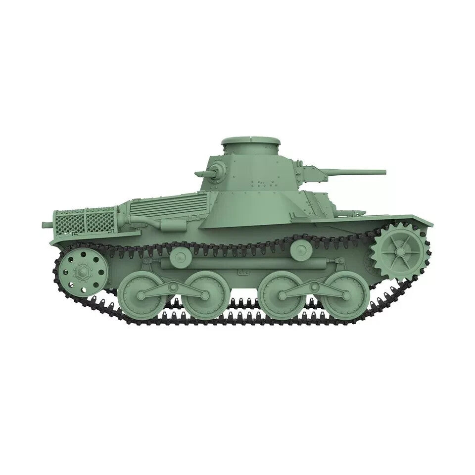 SSMODEL SS56829 V1.9 1/56 Military Model Kit Japan Type 95 Light Tank Ha-Go