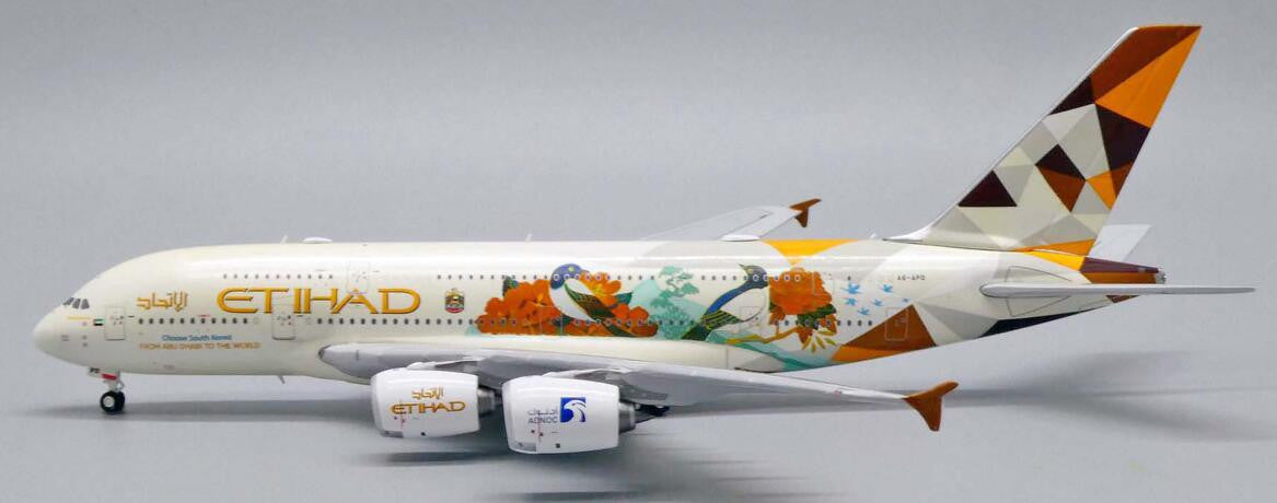 1:400 JC Wings ETIHAD AIRBUS A380 Passenger Airplane Diecast Aircraft Model