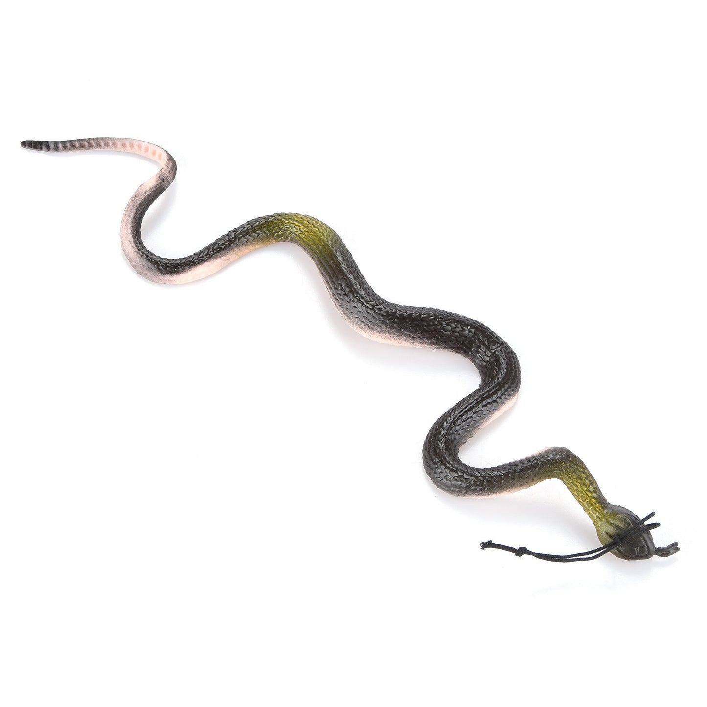 16" Real Rubber Toy Fake Snake Safari Garden Prop Joke Prank Halloween Gift