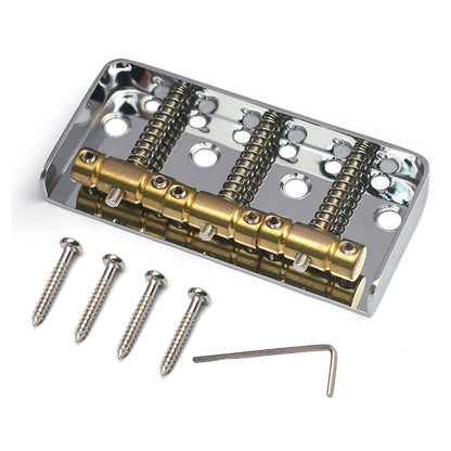 6 Strings Guitar Short Bridge Brass Saddles for Telecaster Tele TL Style Kit]