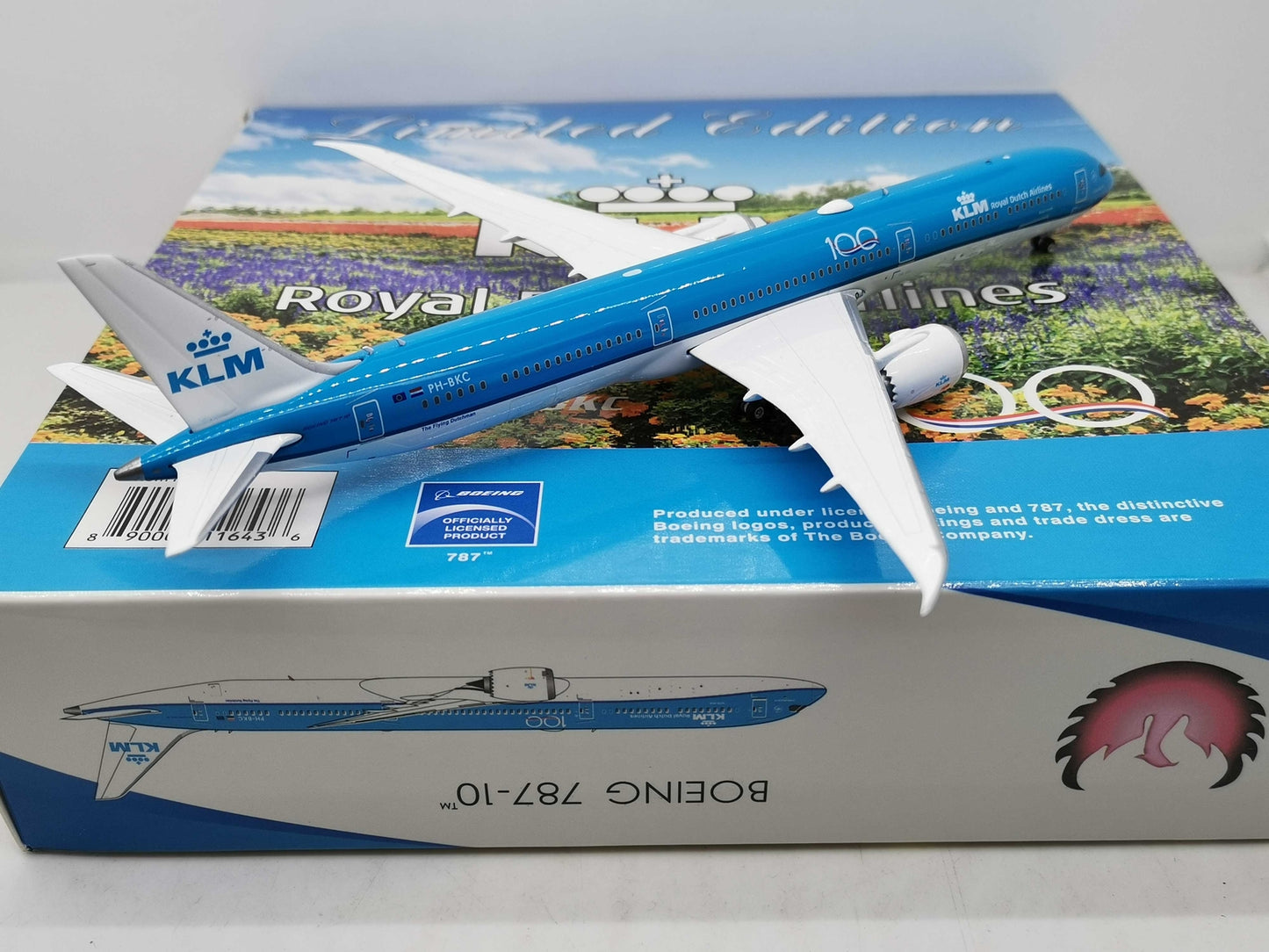 1:400 Phoenix KLM BOEING B787-10 Airplane Diecast Aircraft Plane Model