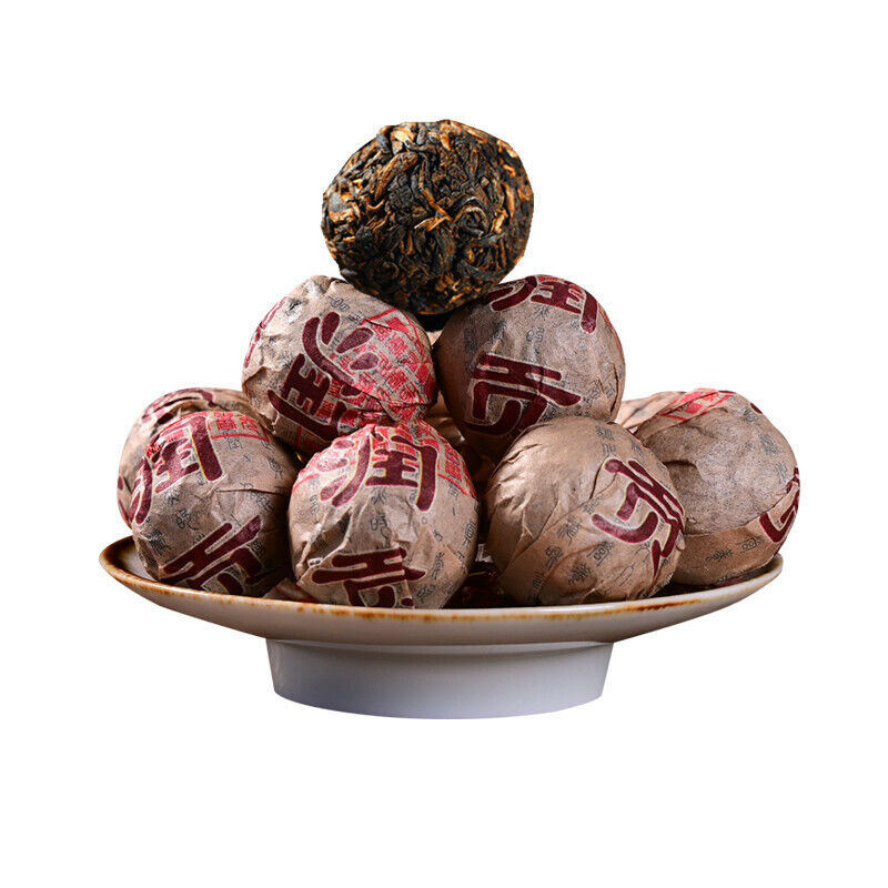Pu'er Dragon Ball Cooked Tea Premium Yunnan Big Tree Pu-Erh Tea Canned Box 250g