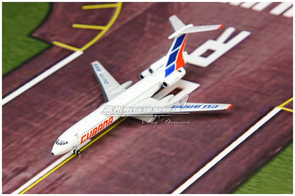 1:400 Phoenix CUBANA Tupolev TU-154B2 Passenger Airplane Diecast Aircraft Model