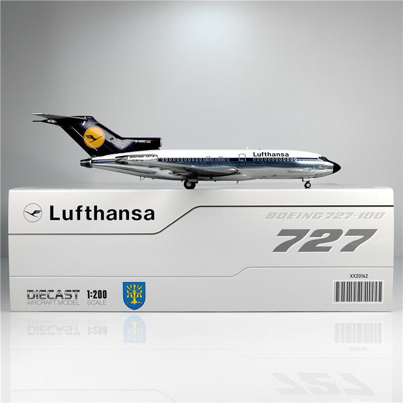 1:200 Wings Lufthansa BOEING 727-100 Passenger Airplane Diecast Aircraft Model