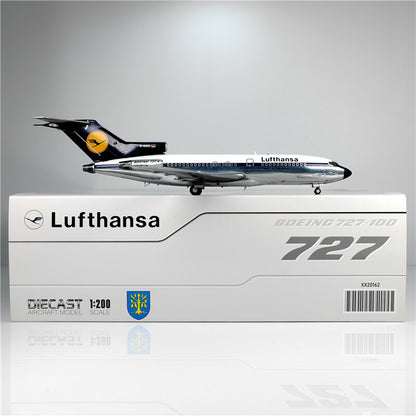 1:200 Wings Lufthansa BOEING 727-100 Passenger Airplane Diecast Aircraft Model
