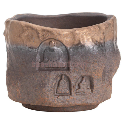 Gilding Iron Glaze Dunhuang Cup Teacup Handmade Ceramic Tea Drinking Small Cup