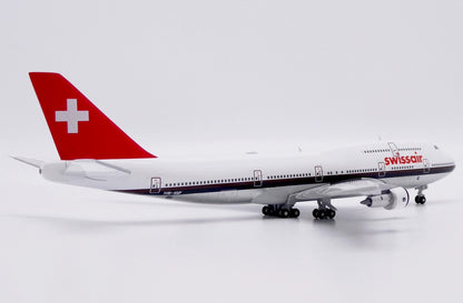 1:400 JC Wings Swissair Boeing 747-300 Passenger Airplane Diecast Plane Model