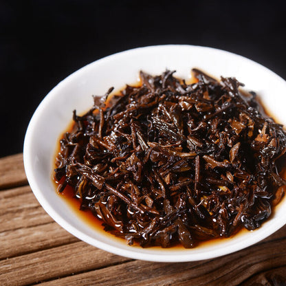 2018 YUNNAN LAOTONGZHI PU'ER TEA First Grade Haiwan Ripe Puer Loose Tea 250g Box
