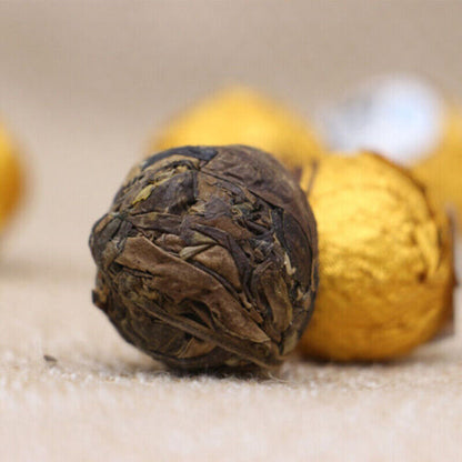 250g/500g Aged Shou Mei Longevity Eyebrow White Tea Ball Organic Ball-shaped