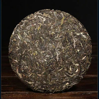 357g Yiwu Old Tree Raw Puerh Tea Cake Yunnan Pu'er Green Tea Chinese Pu'er