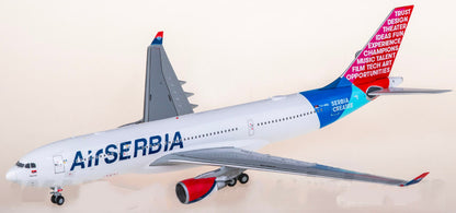 1:200 JC Wings Air Serbia Airbus A330-200 Passenger Plane Diecast Aircraft Model