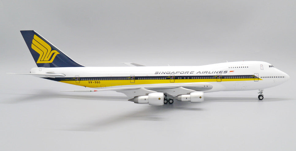 1:200 35CM JC Wings SINGAPORE AIRLINES BOEING 747-400 Airplane Diecast Model
