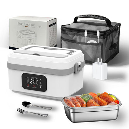 Cordless Electric Lunch Box Adults Programmable Rechargeable Food Warmer