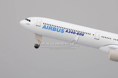 20CM AIRBUS A340-600 Passenger Aircraft Plane Aeroplane Diecast Airplane Model