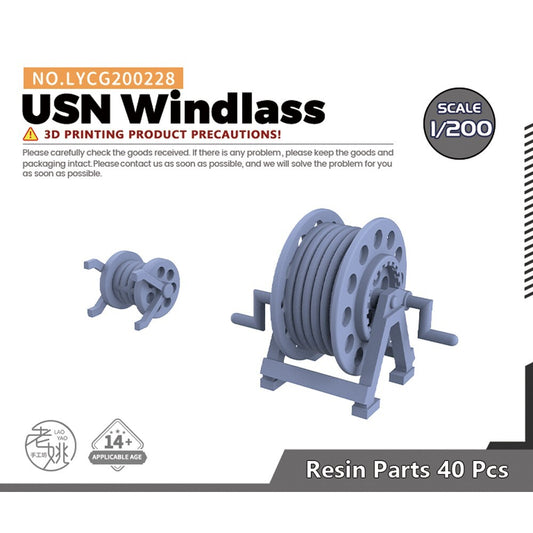 Yao's Studio LYCG200228 1/200 Model Upgrade Parts USN Windlass