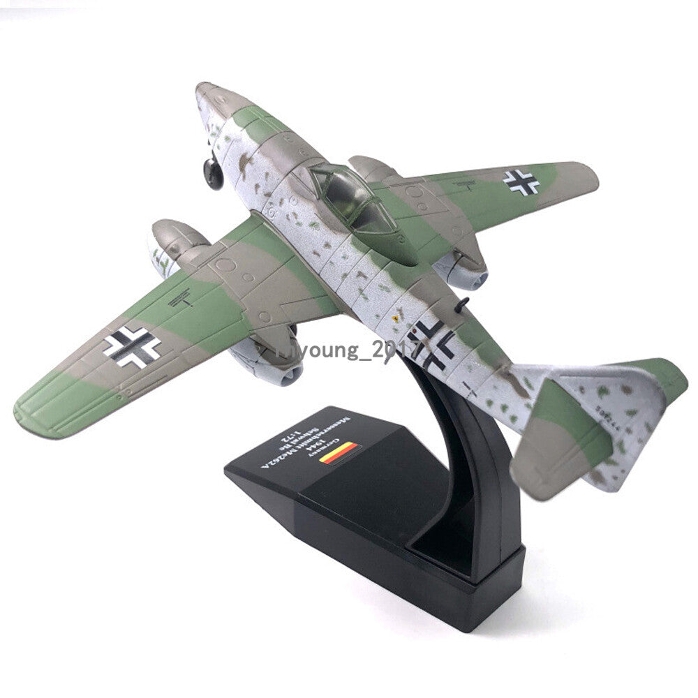 1/72 WWII Messerschmitt Me262 Schwal Be Plane Model Diecast Airplane Model