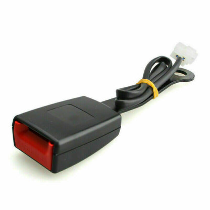 Front Driver Safety Seat belt Buckle Plug Connector Warning Cable Camlock Duty