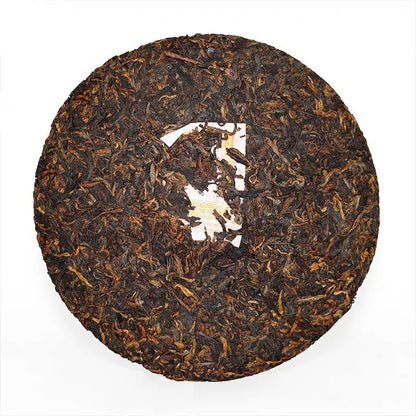 2016 Menghai NANQIAO Bulang Aged Rhythm Pu-erh Tea Cake Ripe Puer Tea 357g