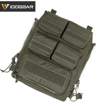 Tactical Pouch Bag Zip On Panel Modular Backpack Pouch