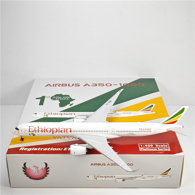 1:400 Phoenix Ethiopian AIRBUS A350-1000 Airplane Diecast Aircraft Plane Model