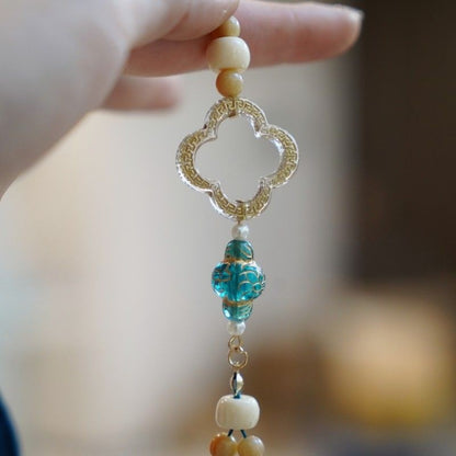 Original Hanfu Pendant Embroidered Sachet Tassel Ornament for Horse Face Skirt