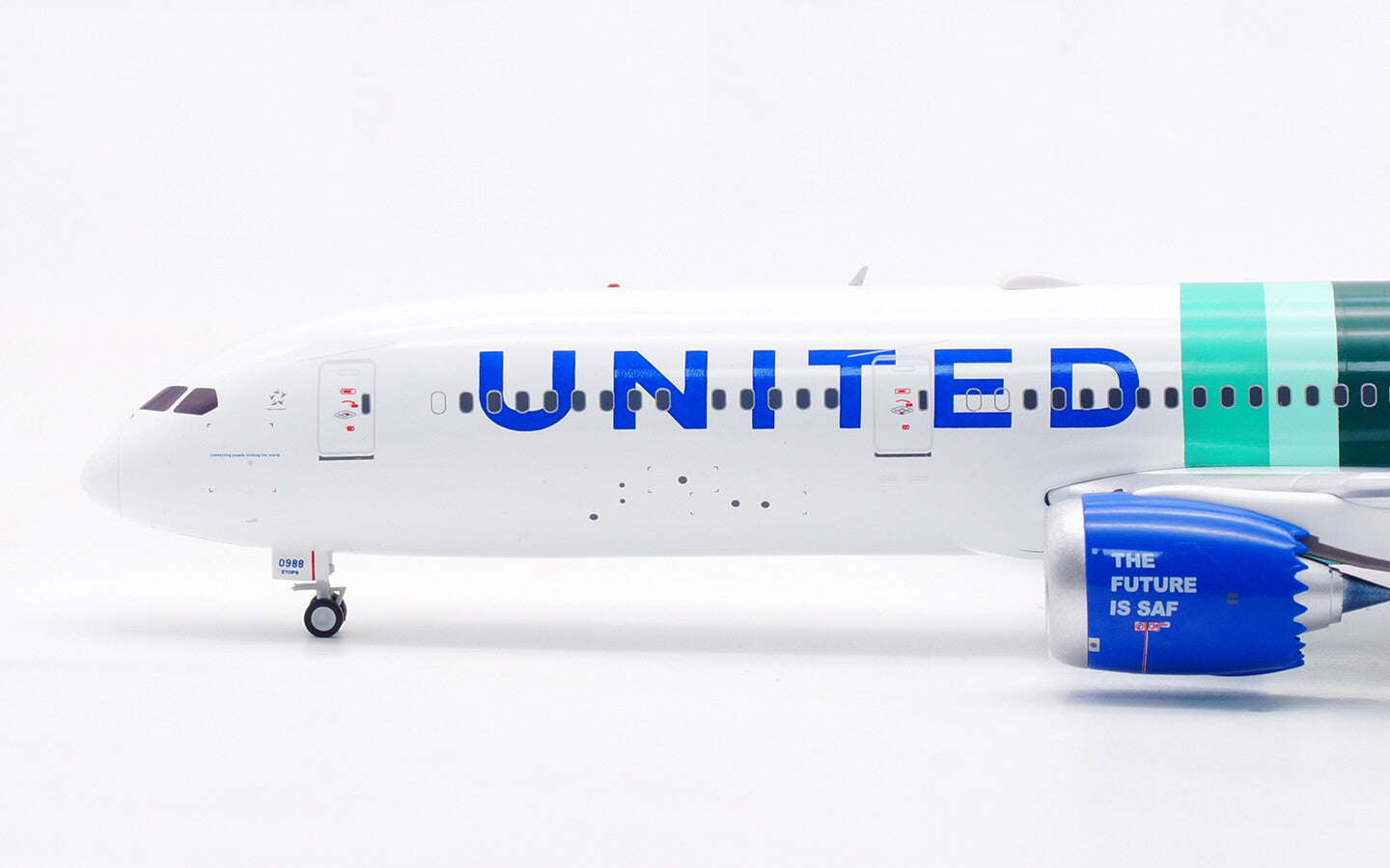 1:200 32CM InFlight UNITED BOEING 787-9 Passenger Plane Diecast Aircraft Model