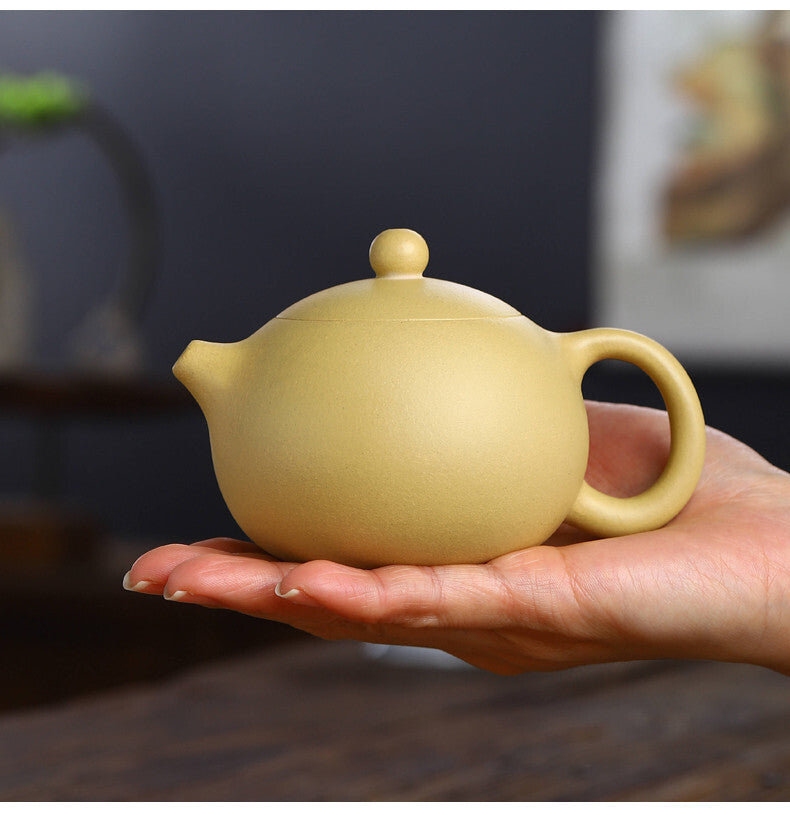 yixing zisha duan clay tea pot marked on sales master xishi pot 230ml 9 holes