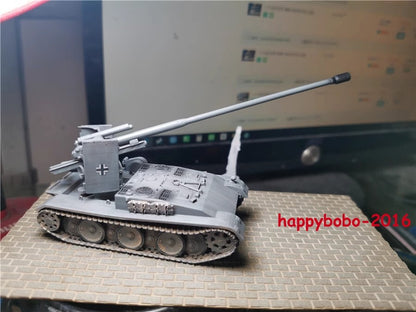 1/72 German Crickets Tank Destroyer Finished Gray Model 3d Printing Resin