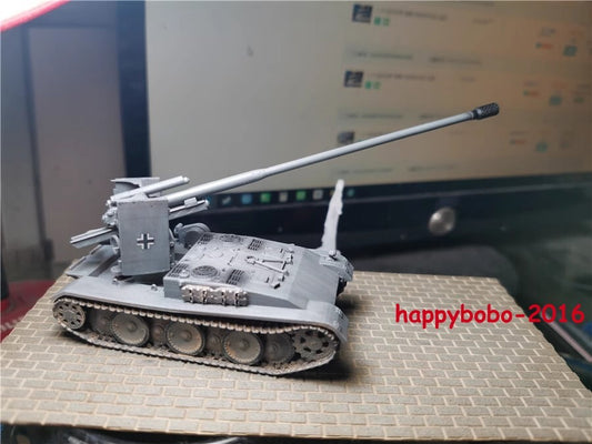 1/72 German Crickets Tank Destroyer Finished Gray Model 3d Printing Resin