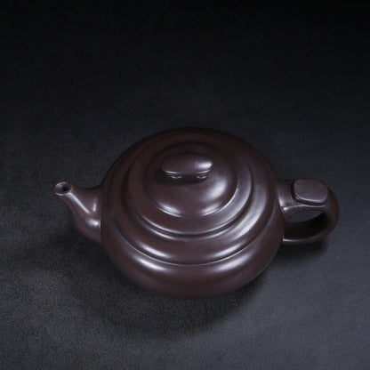 Chinese Yixing Zisha Clay Handmade Exquisite Teapot （上新桥 底款：武陵艺人）