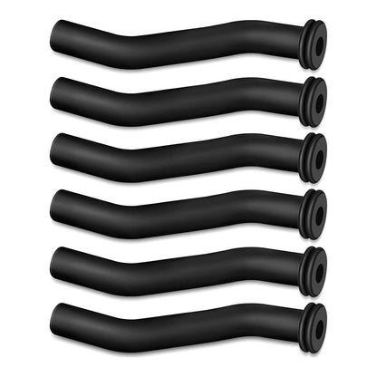 6PCS Vacuum Hose Compatible for Briggs & Stratton Engine Durable Rubber Material