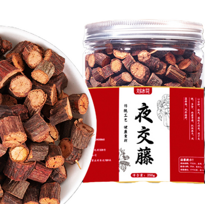 250g Chinese Herbal Tea Natural Tuber Fleeceflower Stem Herbs Tea Good for Sleep