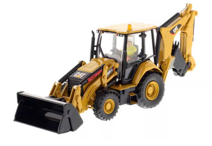 1:50 DM CAT420F2 BACKHOE LOADER Construction Machine Equipment Diecast Model