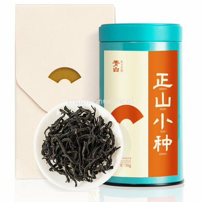 卢正浩茶叶正山小种红茶罐装青白系列50克 中国茶 Chinese Green Tea Luzhenghao 正宗武夷桐木关核心原产