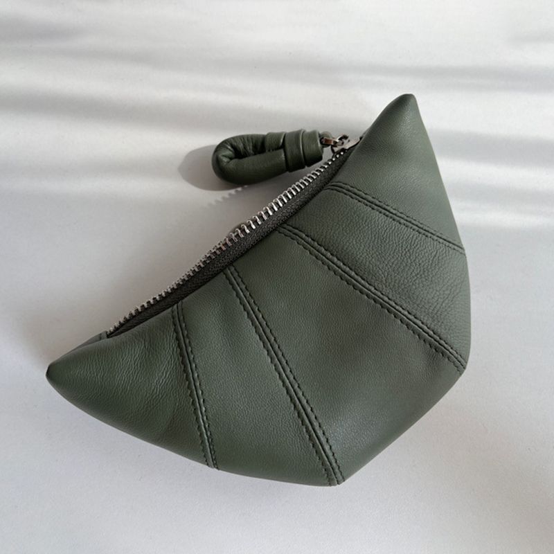 Genuine Leather Handmade Wallet Money Purse Card Holder Small Coin Bags 16*9*6CM