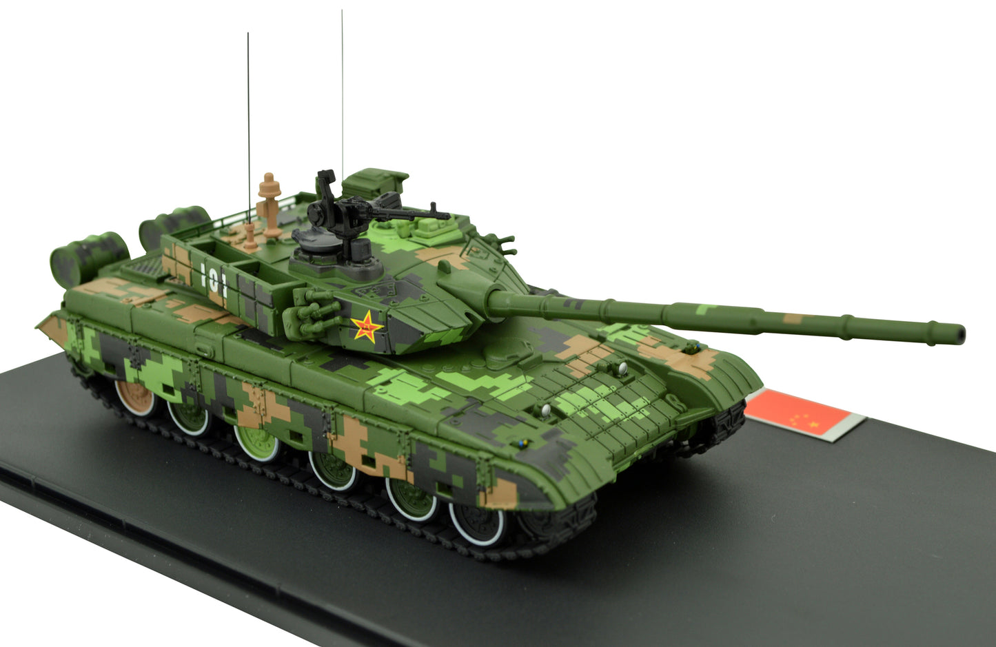 1:72 Chinese PLA ZTZ-99A Main Battle Tank Model Metal Diecast Armored Car 101
