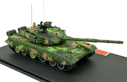 1:72 Chinese PLA ZTZ-99A Main Battle Tank Model Metal Diecast Armored Car 101