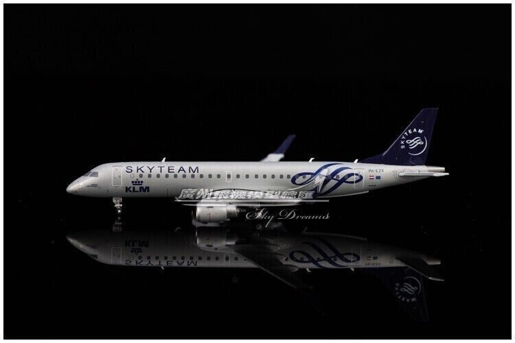 1:400 JC Wings KLM SKYTEAM ERJ-190 Passenger Airplane Diecast Aircraft Model