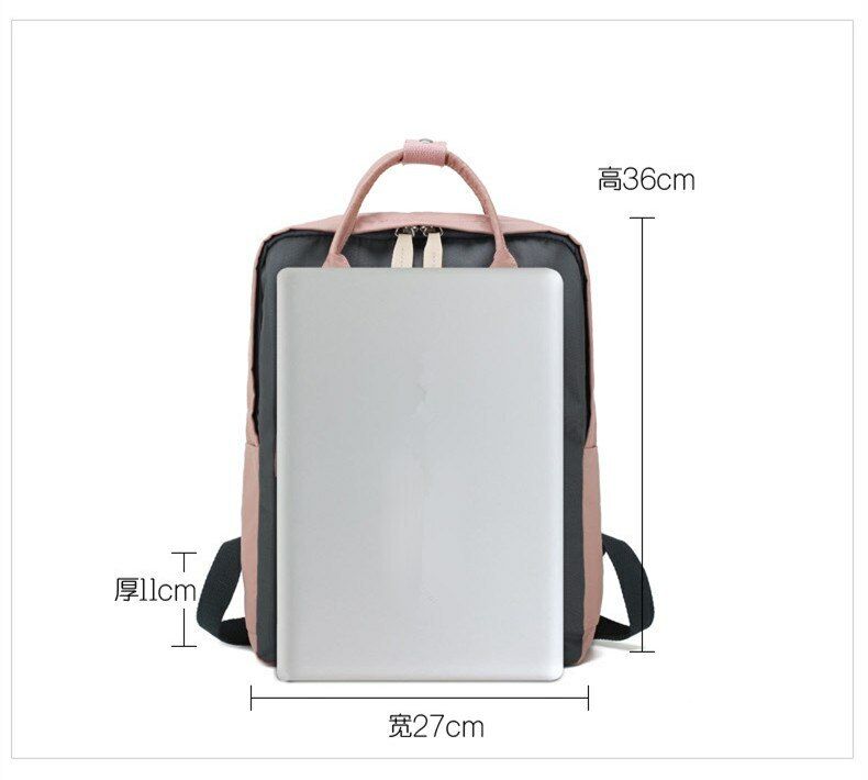 Female Handbag Travel Campus Women Backpack Canvas Female Girls School Backpack