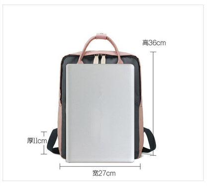 Female Handbag Travel Campus Women Backpack Canvas Female Girls School Backpack