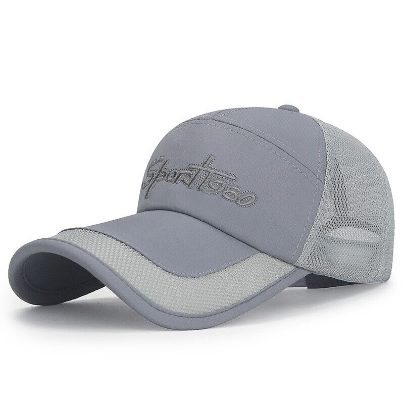 Unisex Quick Dry Baseball Cap Snapback Hat Breathable Sport Summer Outwear Hats