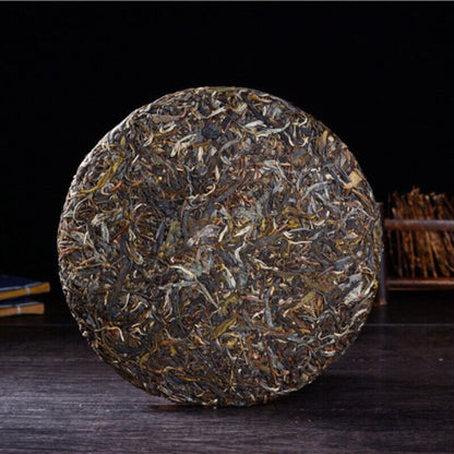 357g Yunnan Nannuoshan Big Tree Pu-Erh Green Lose Weight Tea Puerh Cha Tea Cake